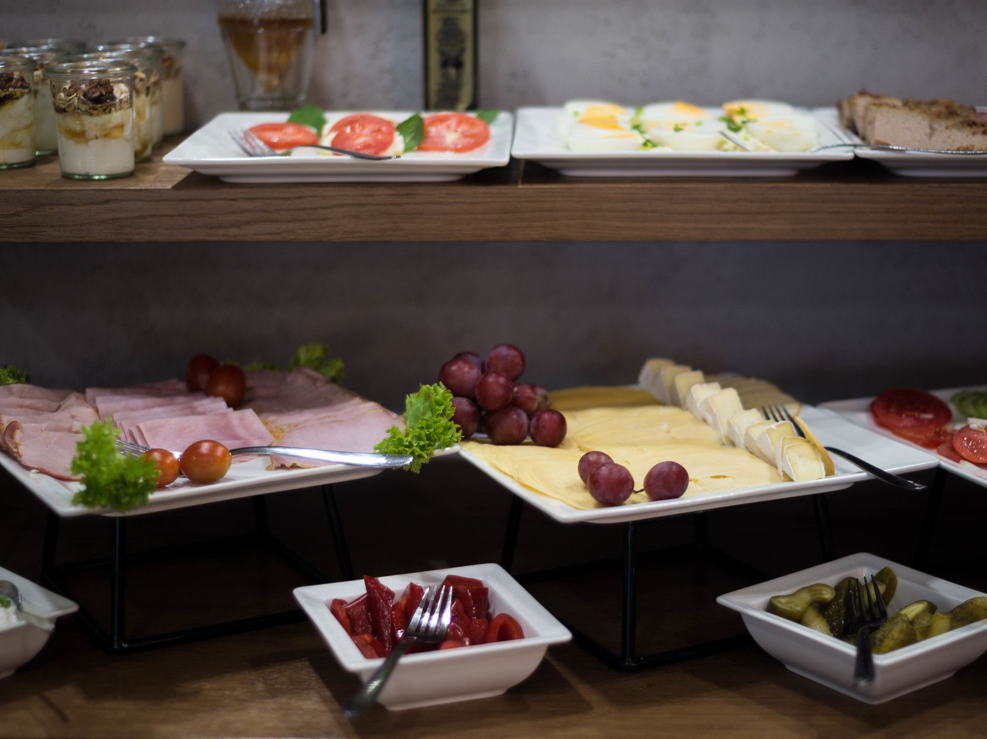 Biala Owca Panzió Zakopane Kültér fotó A buffet